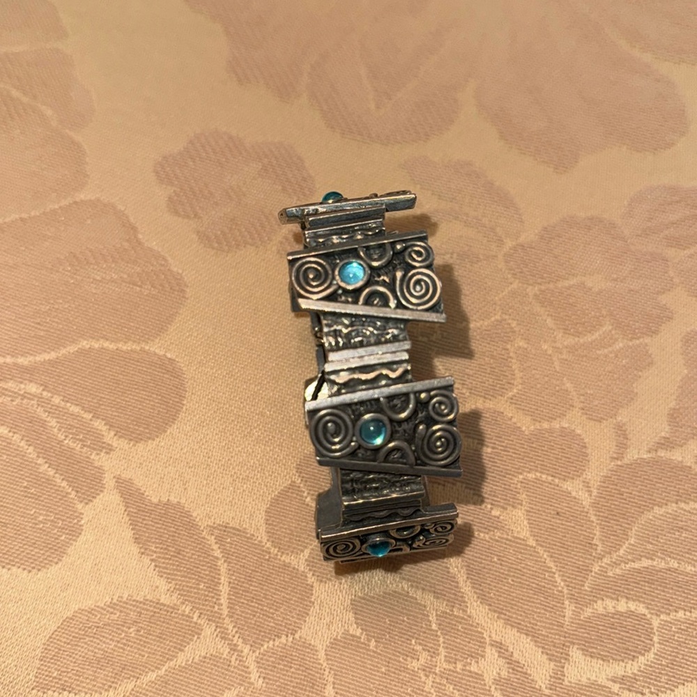 Beautiful bracelet wrist bracelet stretchy band bracelet which blue cute stones - Picture 2 of 9